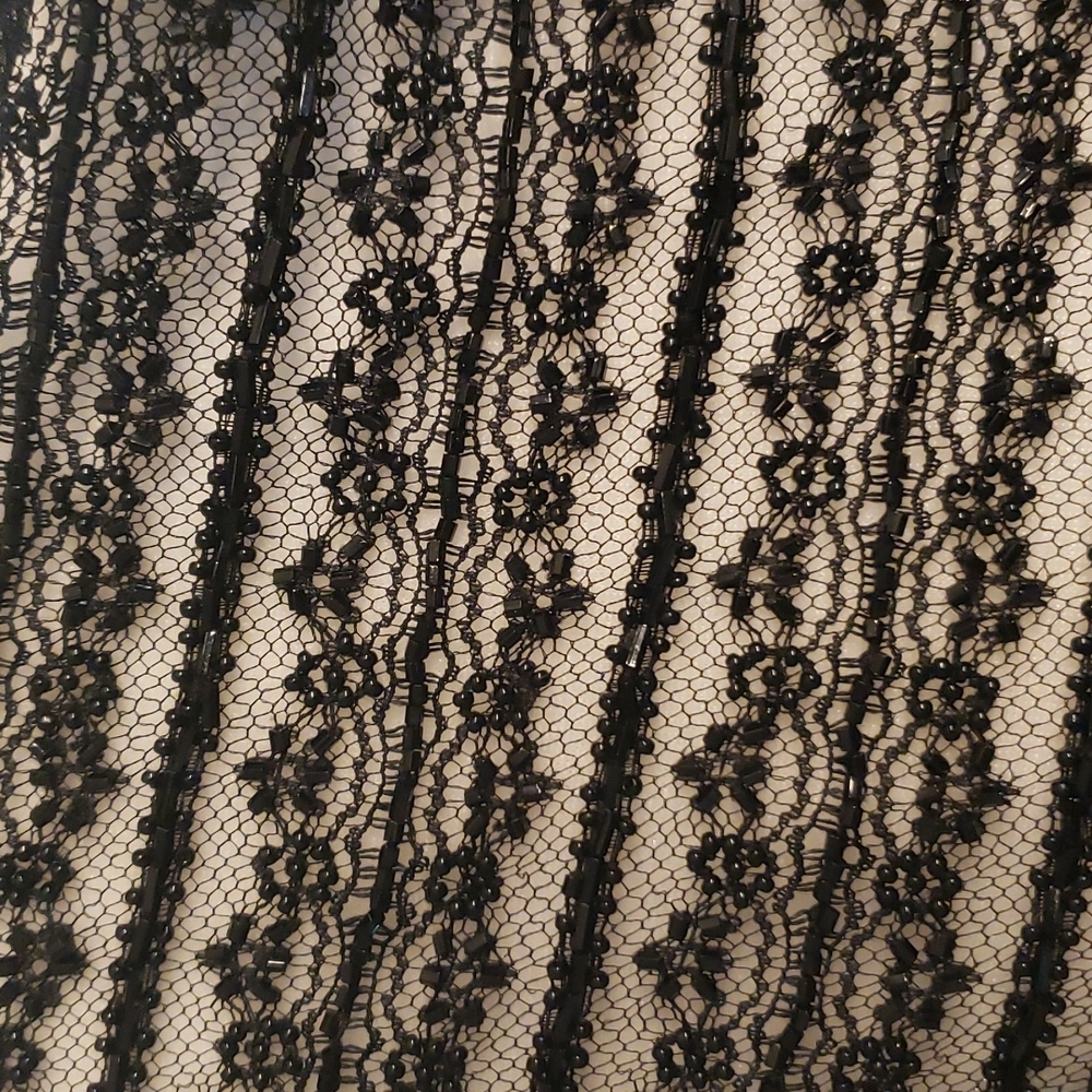 Beautiful Black Beaded Blouse - Picture 2 of 5